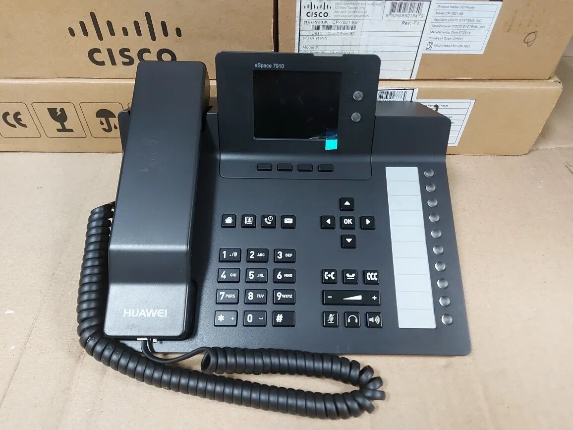 ХУАВЕЙ IP ТЕЛЕФОН eSpace 7910