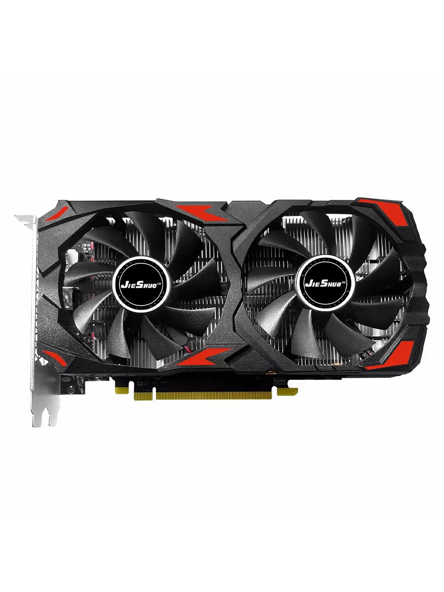 Видеокарта Radeon RX 590 8Gb GDDR5 (JieShuo) игровая для ПК ver 2.2 — фото 1