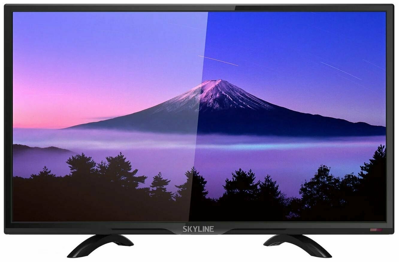 Телевизор SkyLine 24YT5900, LED, 24", поддержка PVR, HDMI, черный