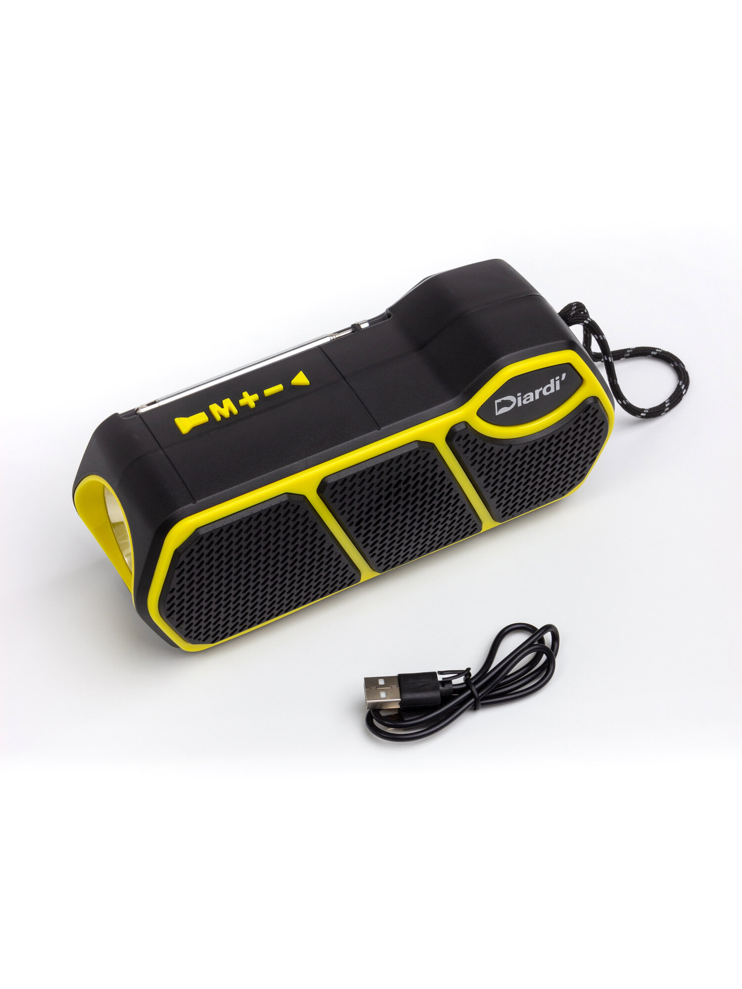 Кемпинговая станция DIARDI Zen Station, 5 в 1, фонарь, BT, USB, FM, солнечная батарея — фото 1