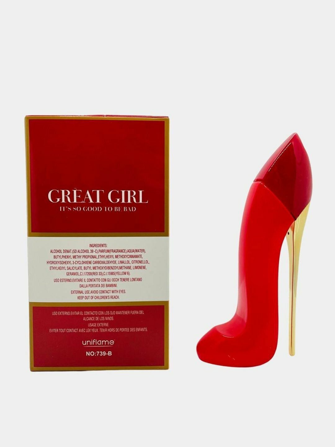 Парфюмерная вода для женщин Great Girl Uniflame, 5 мл отличный подарок
