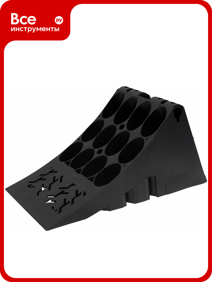 Упор противооткатный Gigant для грузового транспорта черный477х225х198. GNDC-2