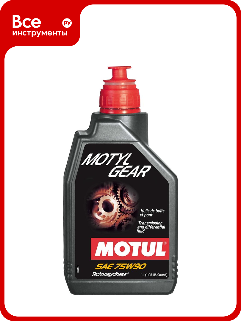 Масло трансмиссионное MOTUL MOTYLGEAR 75W90 1 л 113523