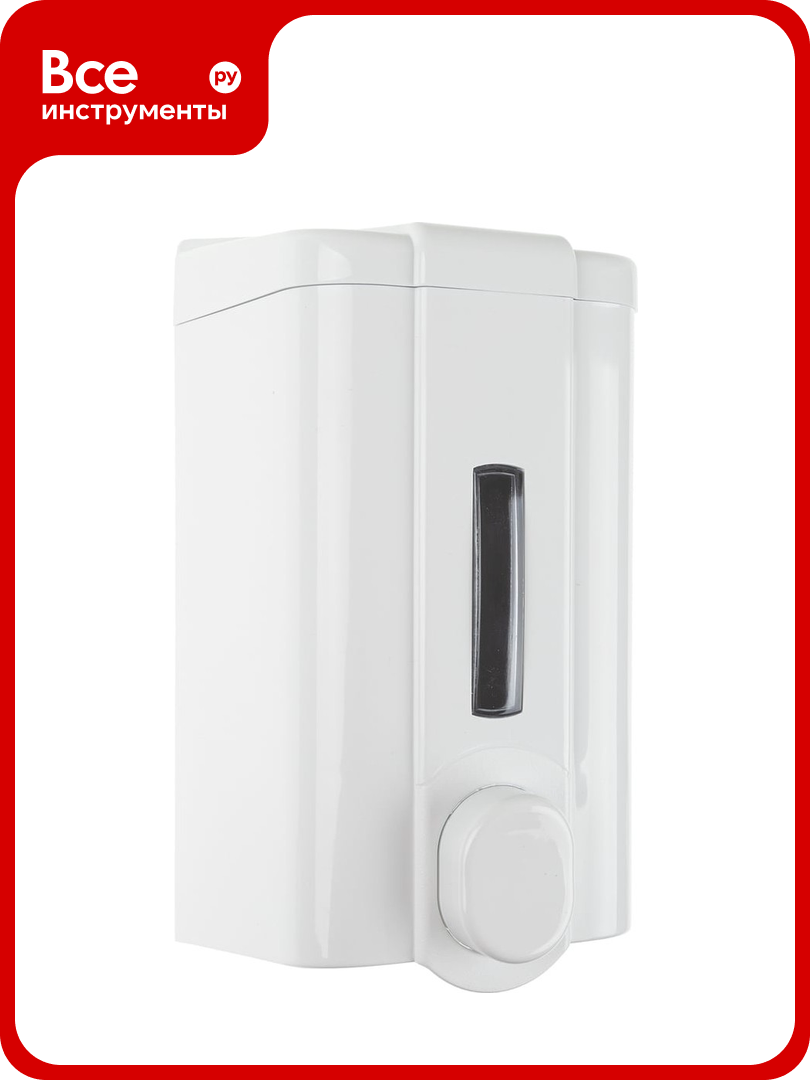 Диспенсер для жидкого мыла Vialli 1000 мл белый S4