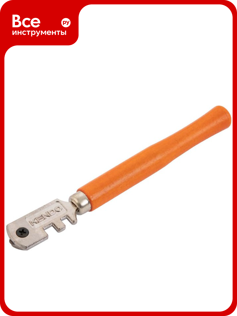 Роликовый стеклорез KENDO 6 режущих инструментов 30951