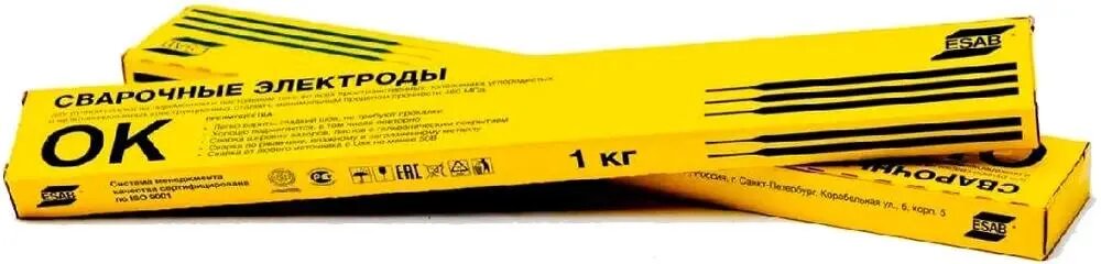 Электроды ESAB OK 46.00 D2мм 1кг [4600202wz0]