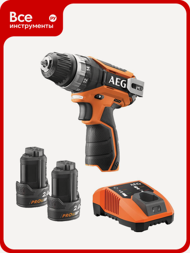 Изображение товара Аккумуляторная дрель-шуруповерт AEG BS 12C2 LI-202B 4935448465