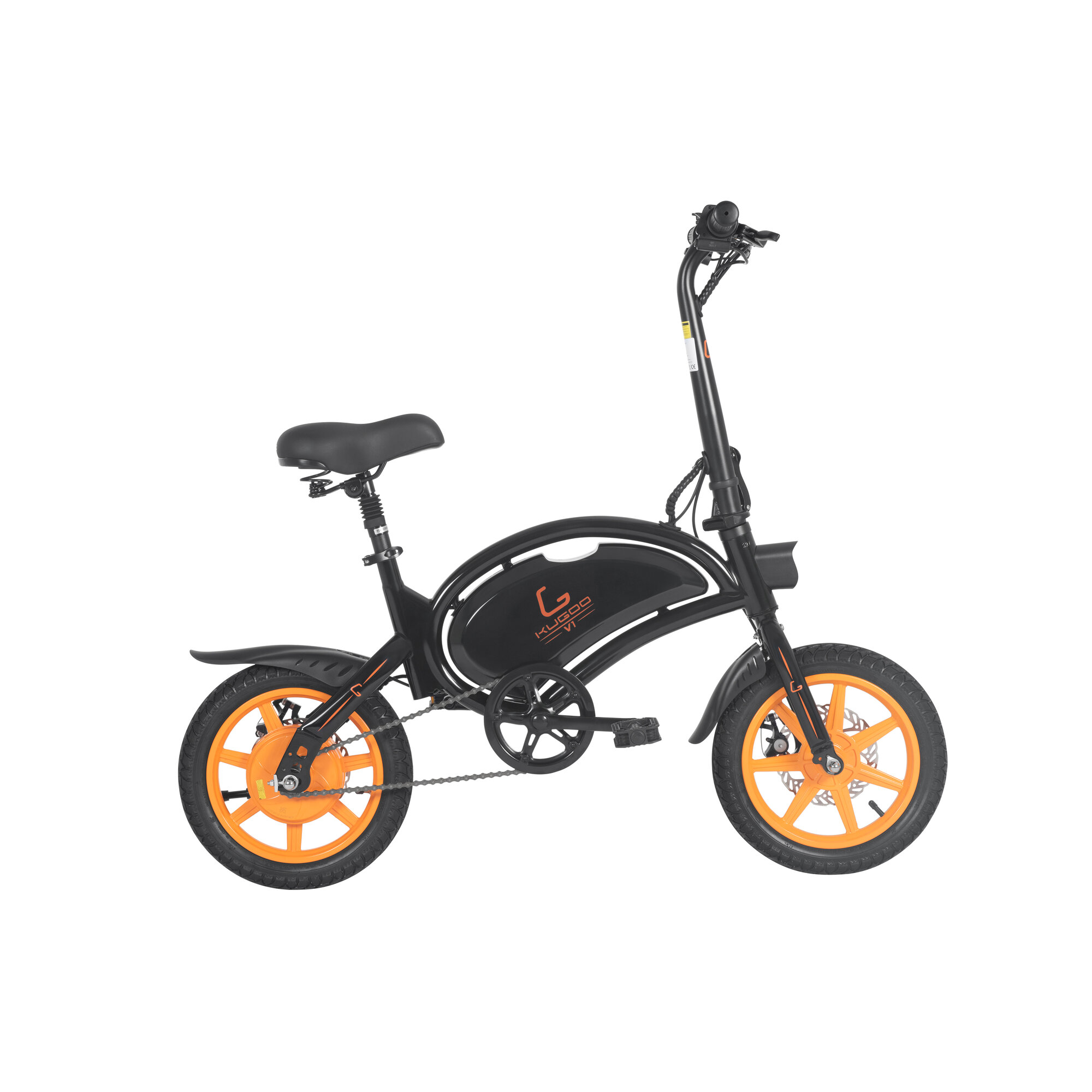 Электровелосипед Kugoo V1, обновленный, максимальная скорость 40 км/ч.