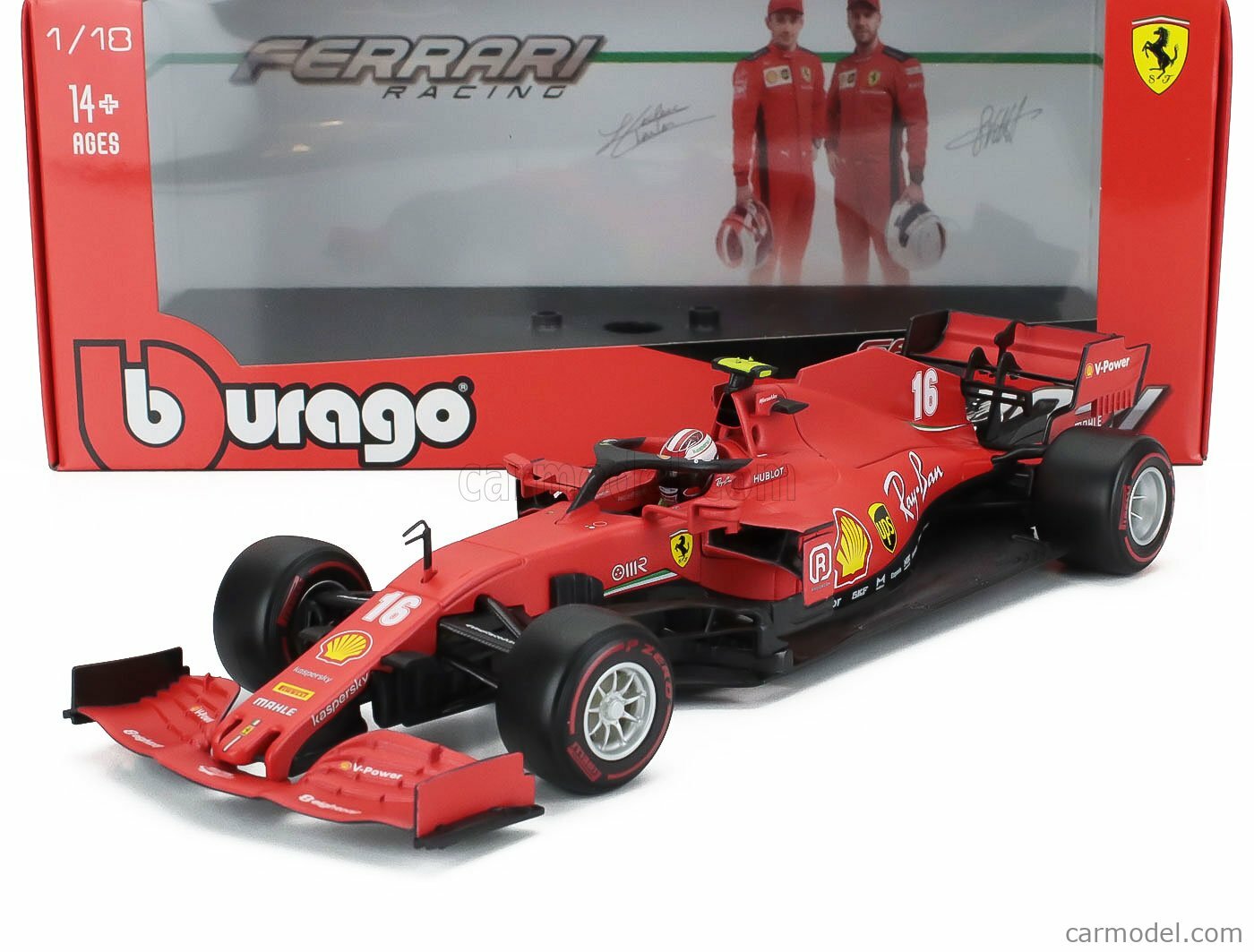 Коллекционый машика Bburago Ferrari SF1000 Austrian GP 2020 1\43