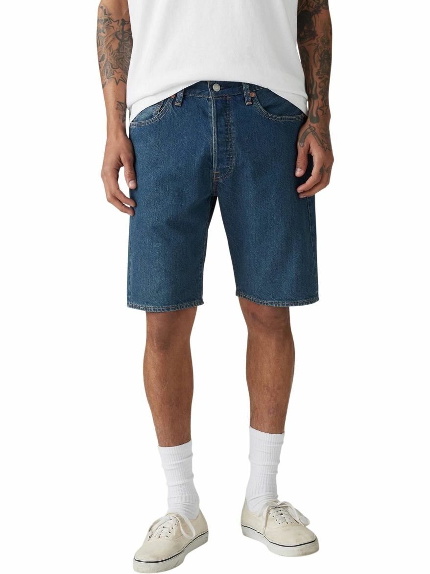 Шорты Levi's Men 501 Original Shorts, размер 31/9, синий