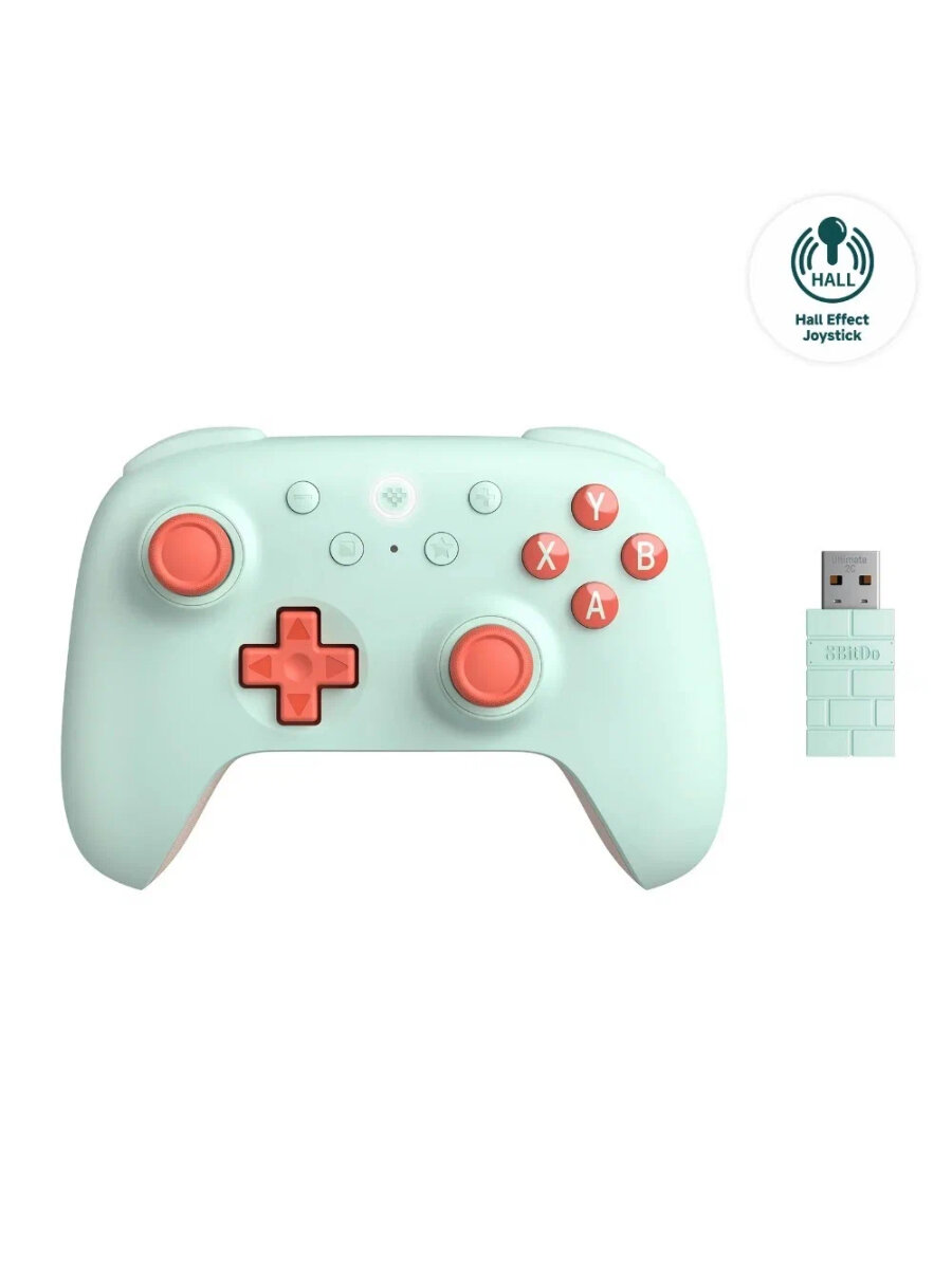8BitDo Ultimate 2C Беспроводной игровой контроллер и джойстик с эффектом Холла — фото 1