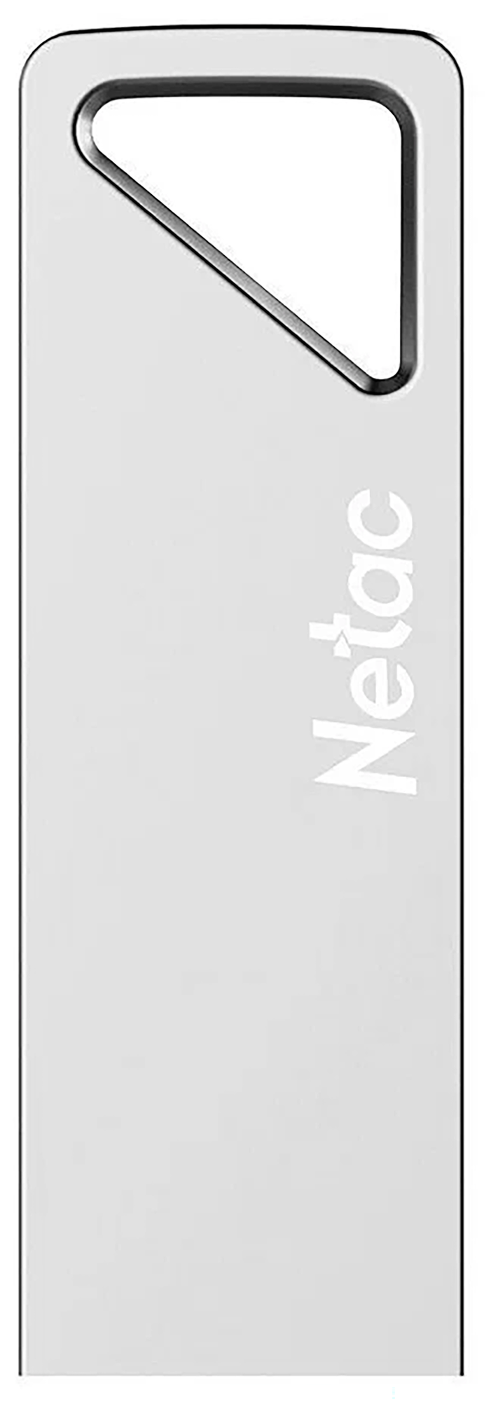 Флешка Netac U326, 16 ГБ, USB 2.0, металлический корпус, серебристый, (NT03U326N-016G-20PN)