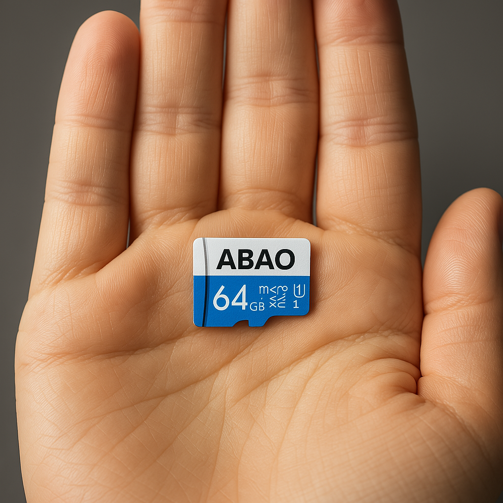 Карта памяти Adao MicroSD, 64 Гб, Class 16, скорость записи 15 МБ/с — фото 1