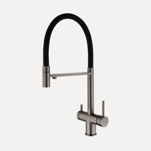 Изображение товара Смеситель для кухни ViEiR с подключением к фильтру воды, с магнитным держателем, графит V15039QH