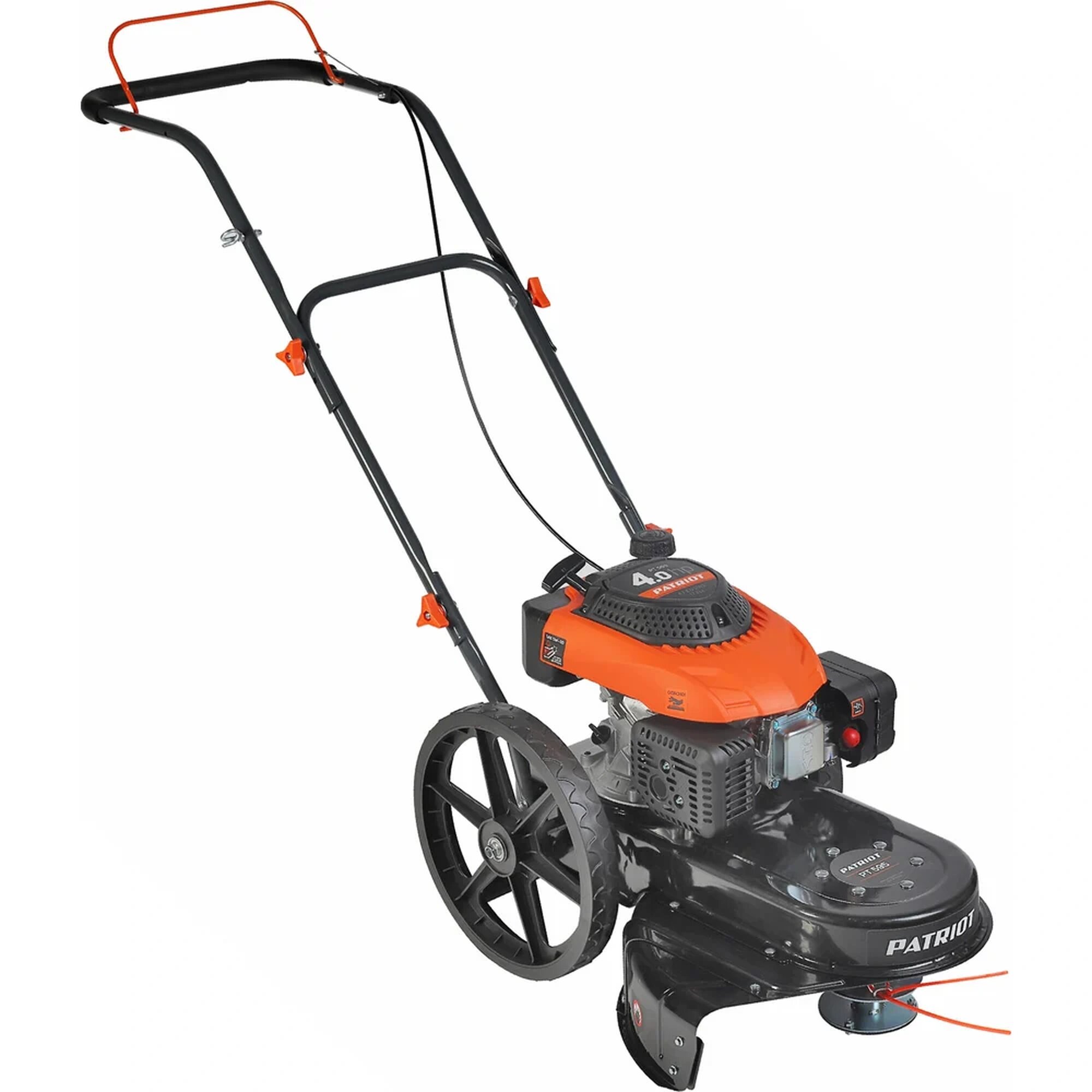 Изображение Триммер PATRIOT PT 595, бензиновый, 4-тактный, 173 см³, 2,94 кВт, 56 см
