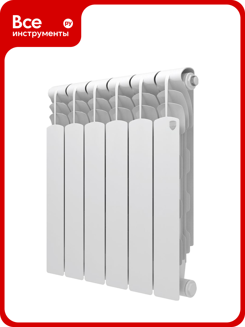 Радиатор ROYAL THERMO Revolution Bimetall 500 2.0 – 6 секций НС-1295116