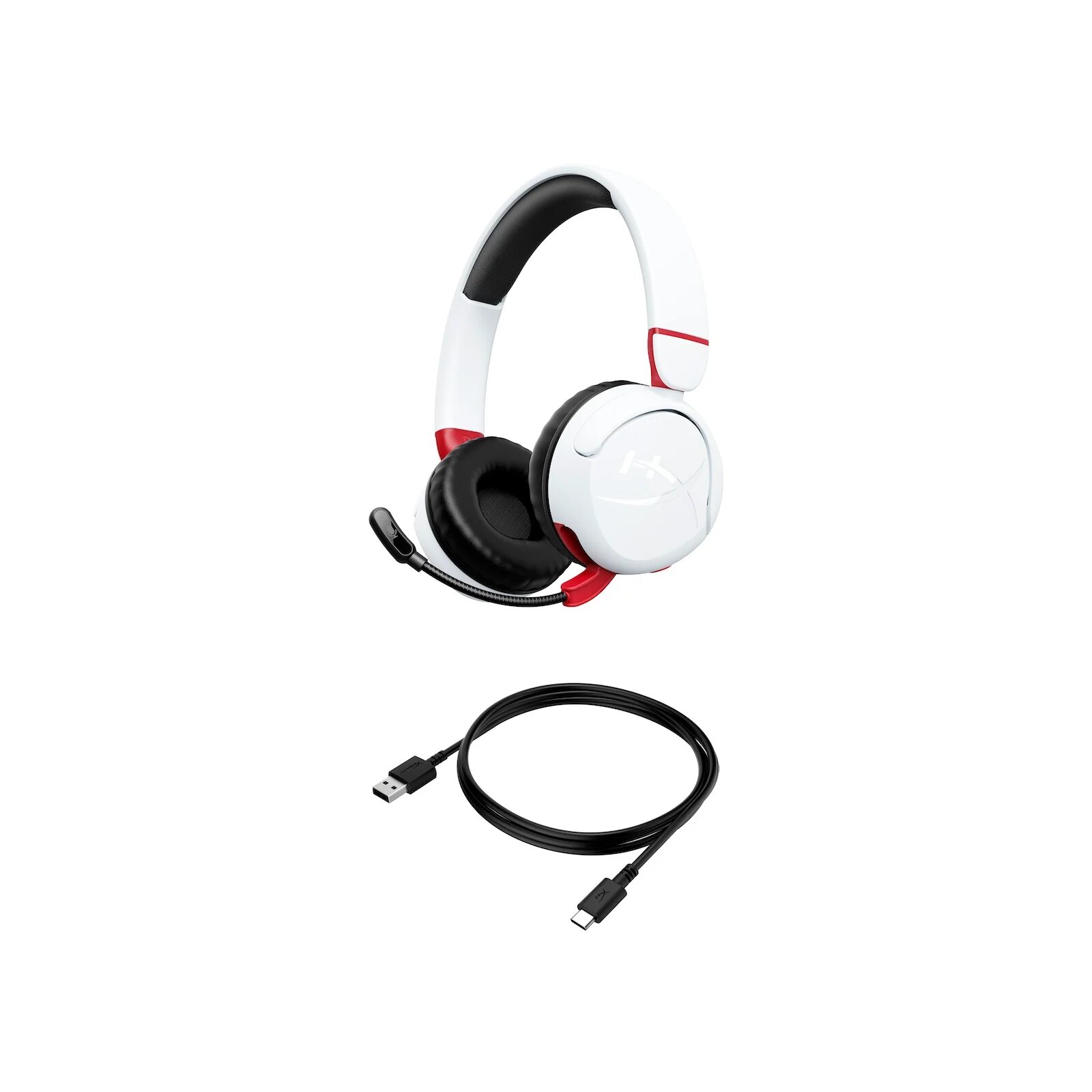 Беспроводная игровая гарнитура HyperX Cloud Mini Wireless, белая