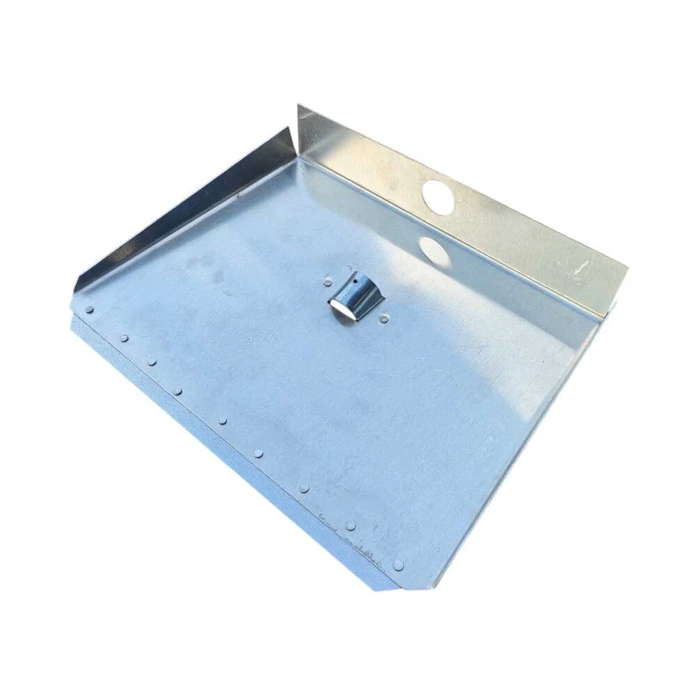 Лопата ООО ПК тандем-агро ЛА-3б алюминиевая с планкой 460x300 мм раскрой 500x375 мм 1.5 мм без черенка 4670016432827