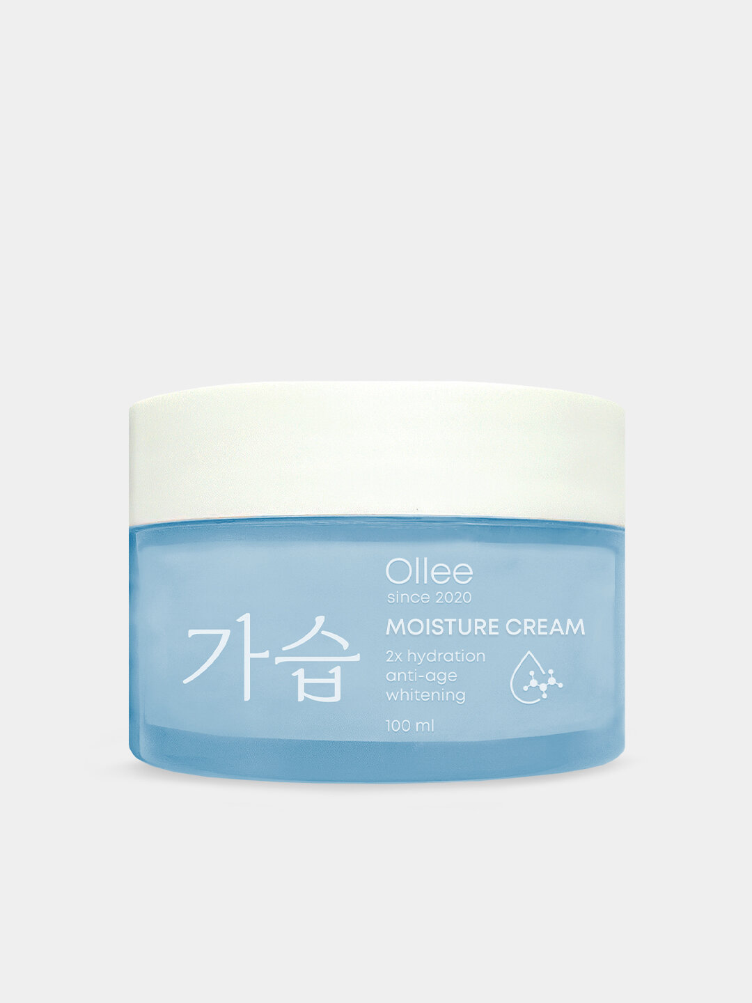 Крем Ollee, увлажняющий, с гиалуроновой кислотой, для всех типов кожи — фото 1