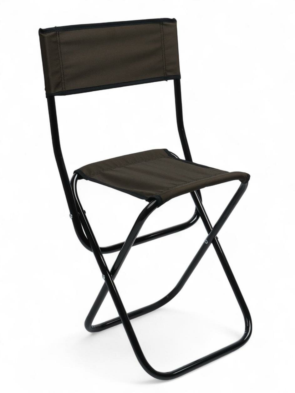 Стул Сима-ленд складной текстиль металл зеленый 705x38x415 см