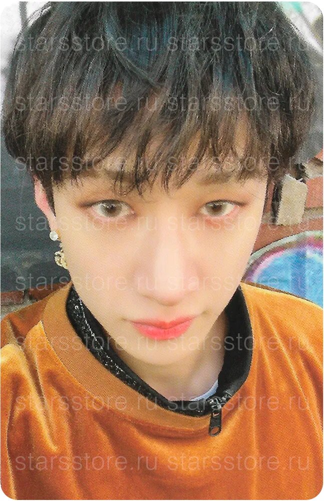 Фотокарта Bang Chan Stray Kids 5-Star (Apple Music)