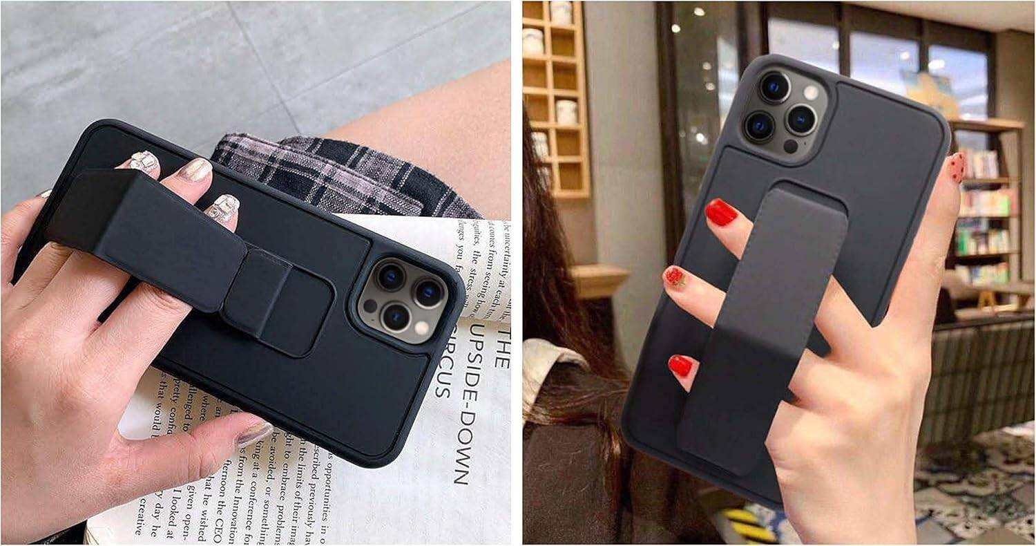 Чехол , для iPhone 12 Pro, с магнитным захватом, ремешком и подставкой
