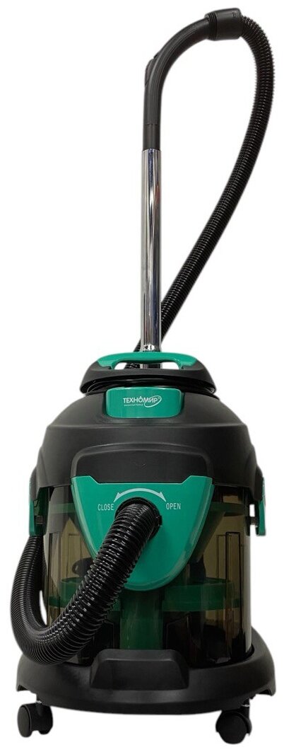 Пылесос с аквафильтром Техномир, 15л, 400аэрВт, с функцией сбора воды — фото 1