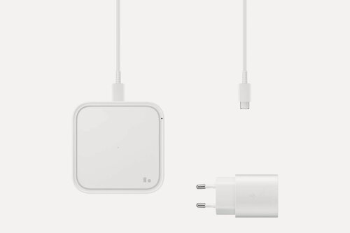 Изображение товара Зарядное устройство беспрводное оригинальное Samsung Super Fast Wireless Charger 15W White EP-P2400BWRGRU, белый