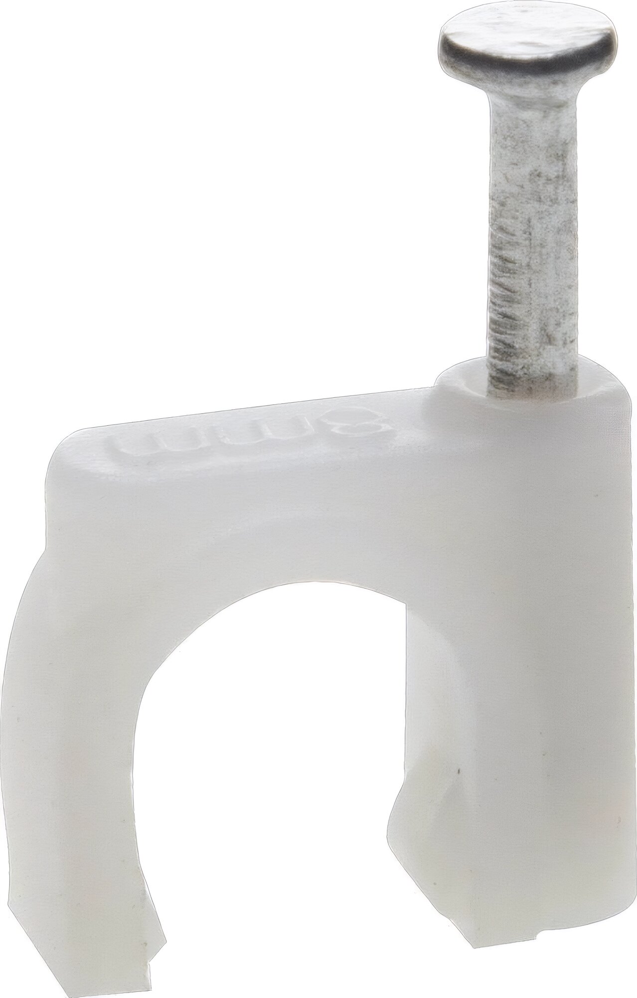 Круглая скоба-держатель с оцинкованным гвоздем ЗУБР 45111-06