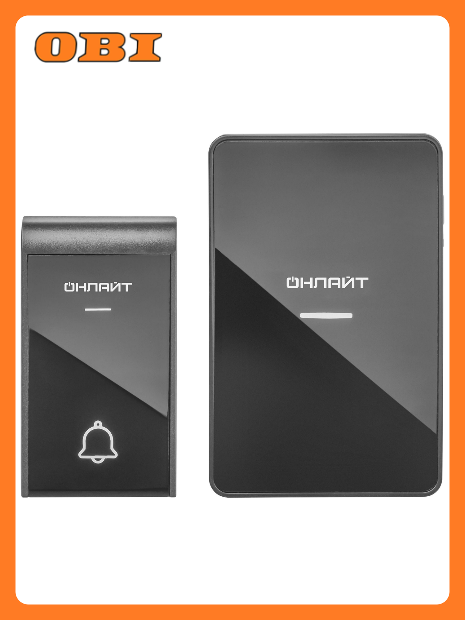 Электрический звонок Navigator онлайт беспроводной радиус действия 150 м черный