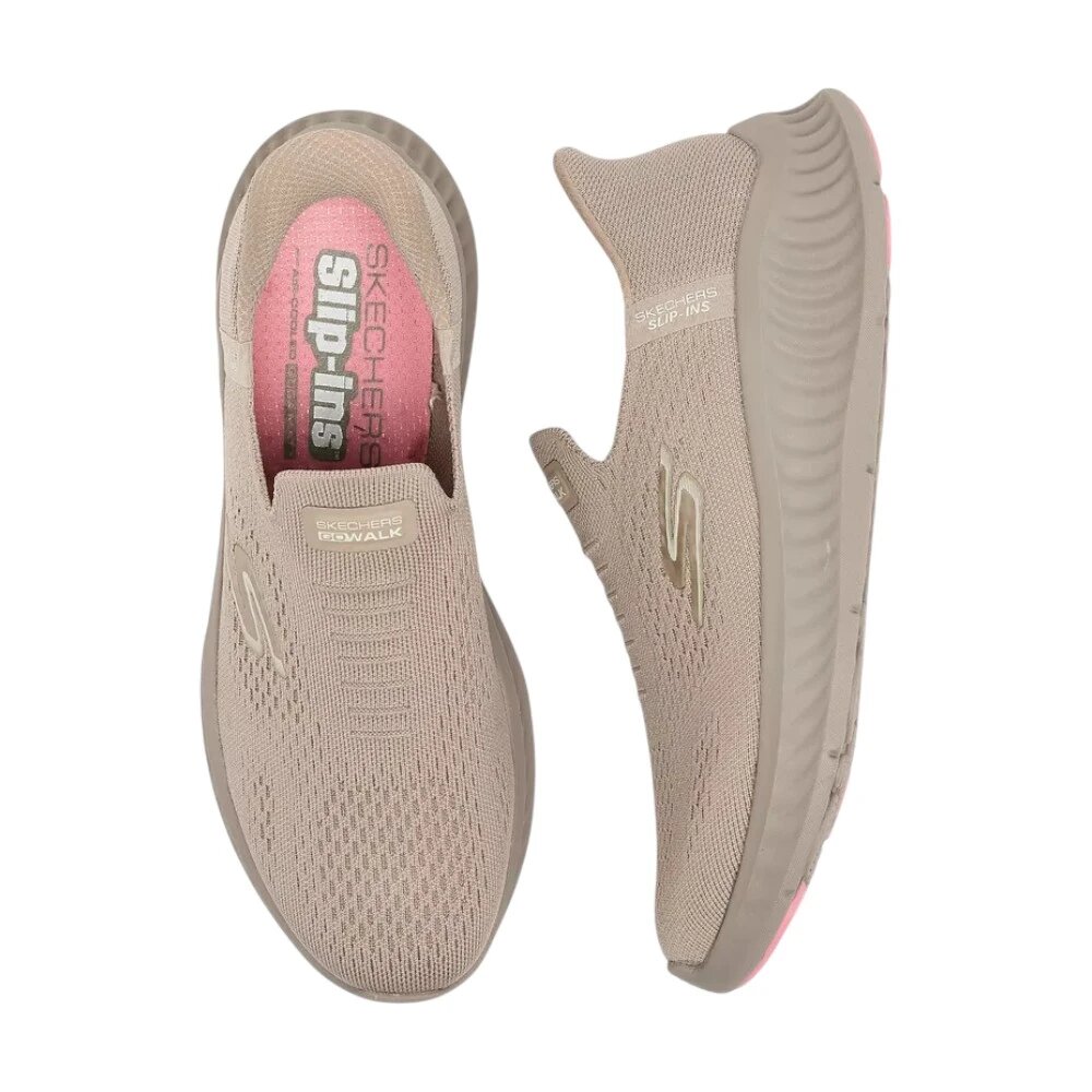 Слипоны SKECHERS, размер 7,5 US, коричневый — фото 1