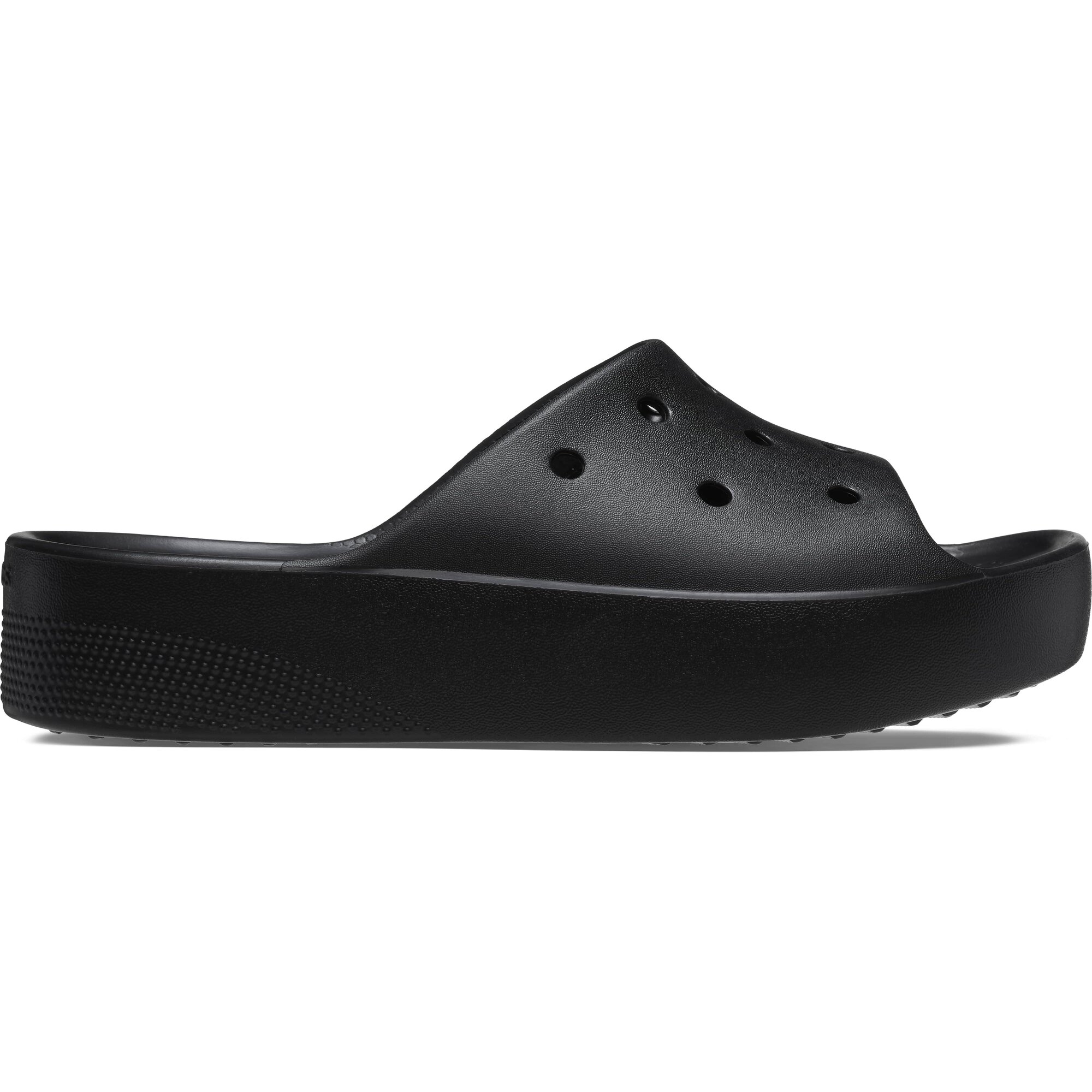 Шлёпанцы Crocs Classic Platform Slide, , размер W8 US, черный