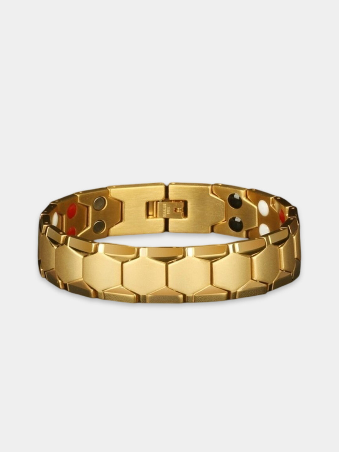 Жесткий браслет, 1 шт., размер 22 см, серый — фото 1