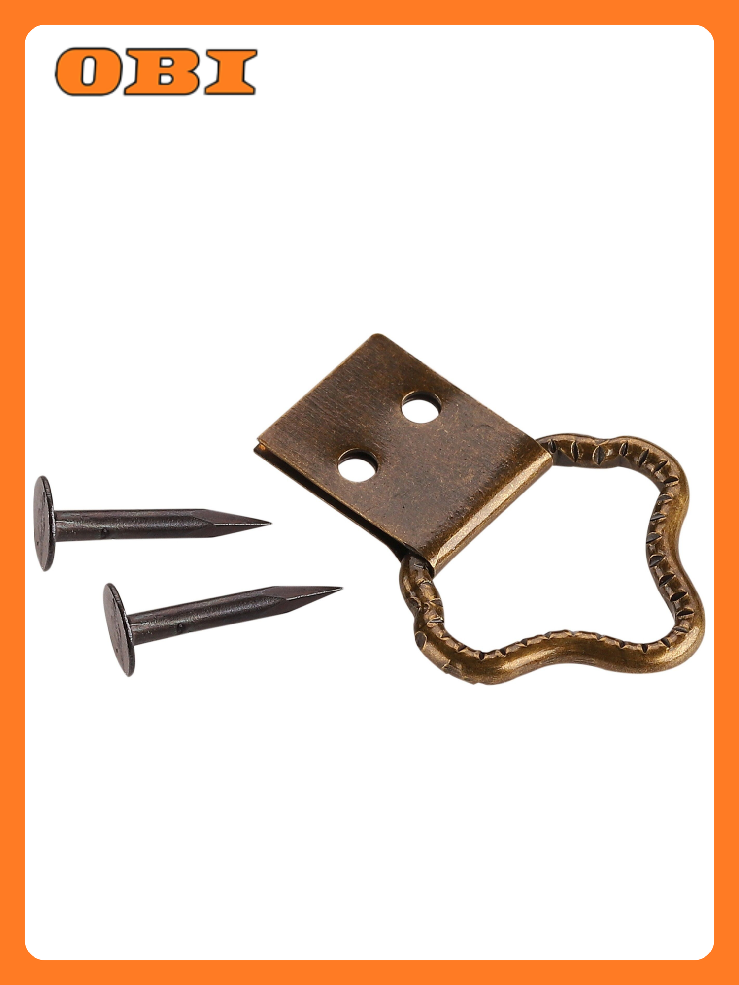 Петля-подвес Европартнер для картин и фоторамок металл 4 шт