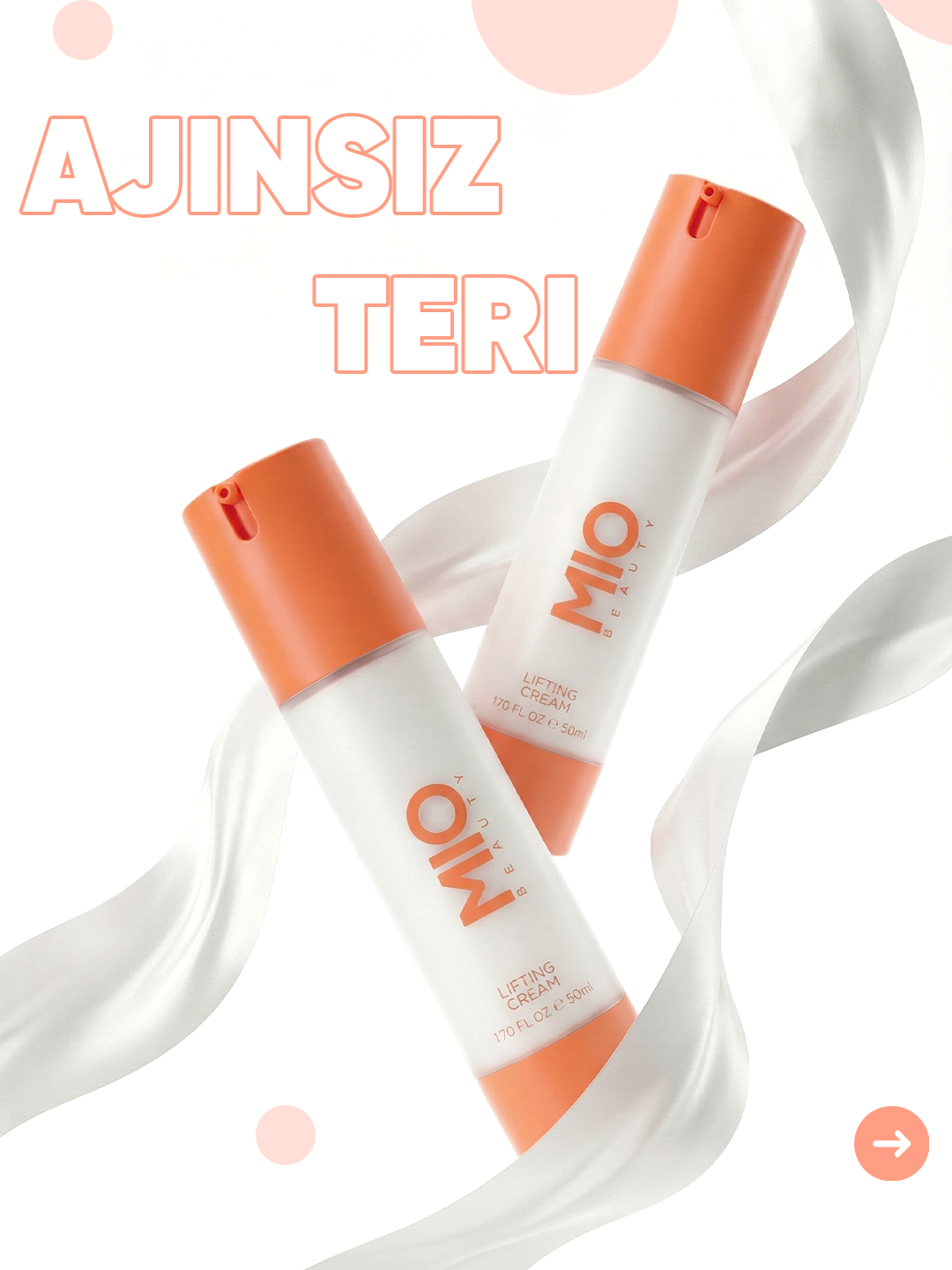 Крем для лица Mio Beauty, лифтинг-эффект, увлажняющий, для всех типов кожи — фото 1