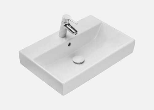 Изображение товара Раковина мебельная ROCA OLETA 600 мм, фарфор, белая (7.3274. C.400. Y)