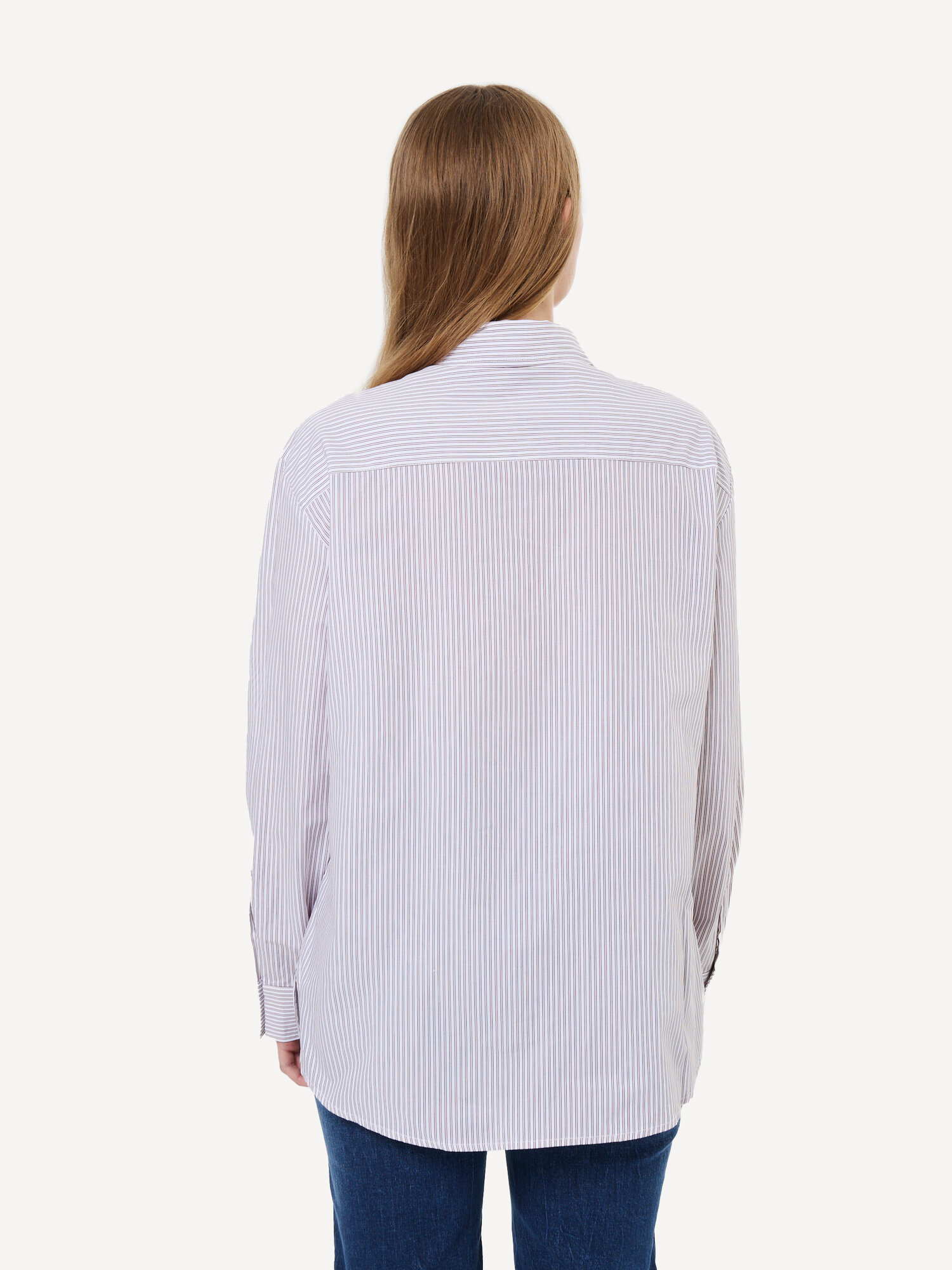 Блуза GUESS, размер M, белый/розовый — фото 1