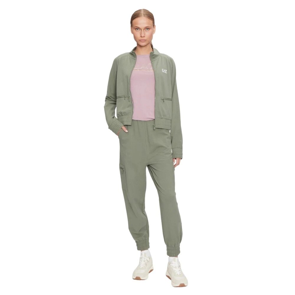 Костюм спортивный EA7 EMPORIO ARMANI, размер L, зеленый