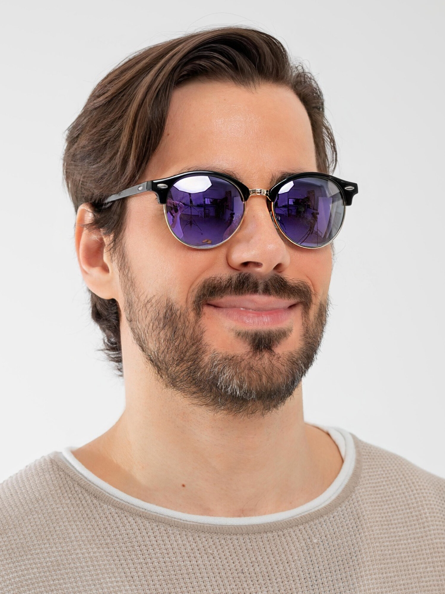 Солнцезащитные очки Zabologen, фиолетовый — фото 1