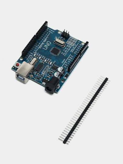 Arduino UNO R3 SMD с USB кабелем — плата для обучения и разработки — фото 1