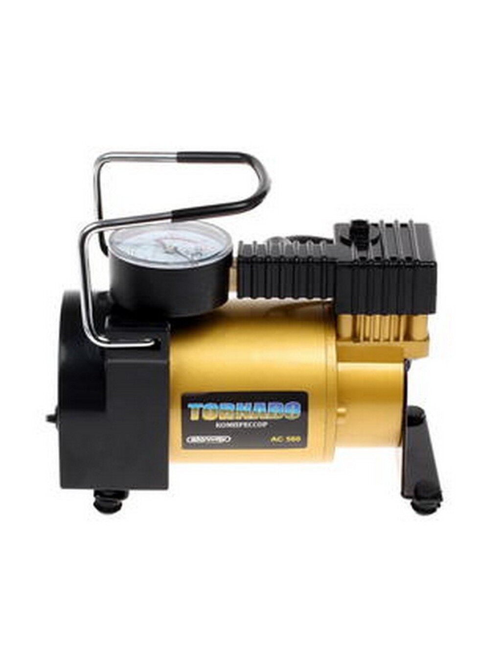 Компрессор поршневой металлический Tornado AC-580 14A, 150PSI, в сумке, 12V 30 л/мин 100 Вт — фото 1