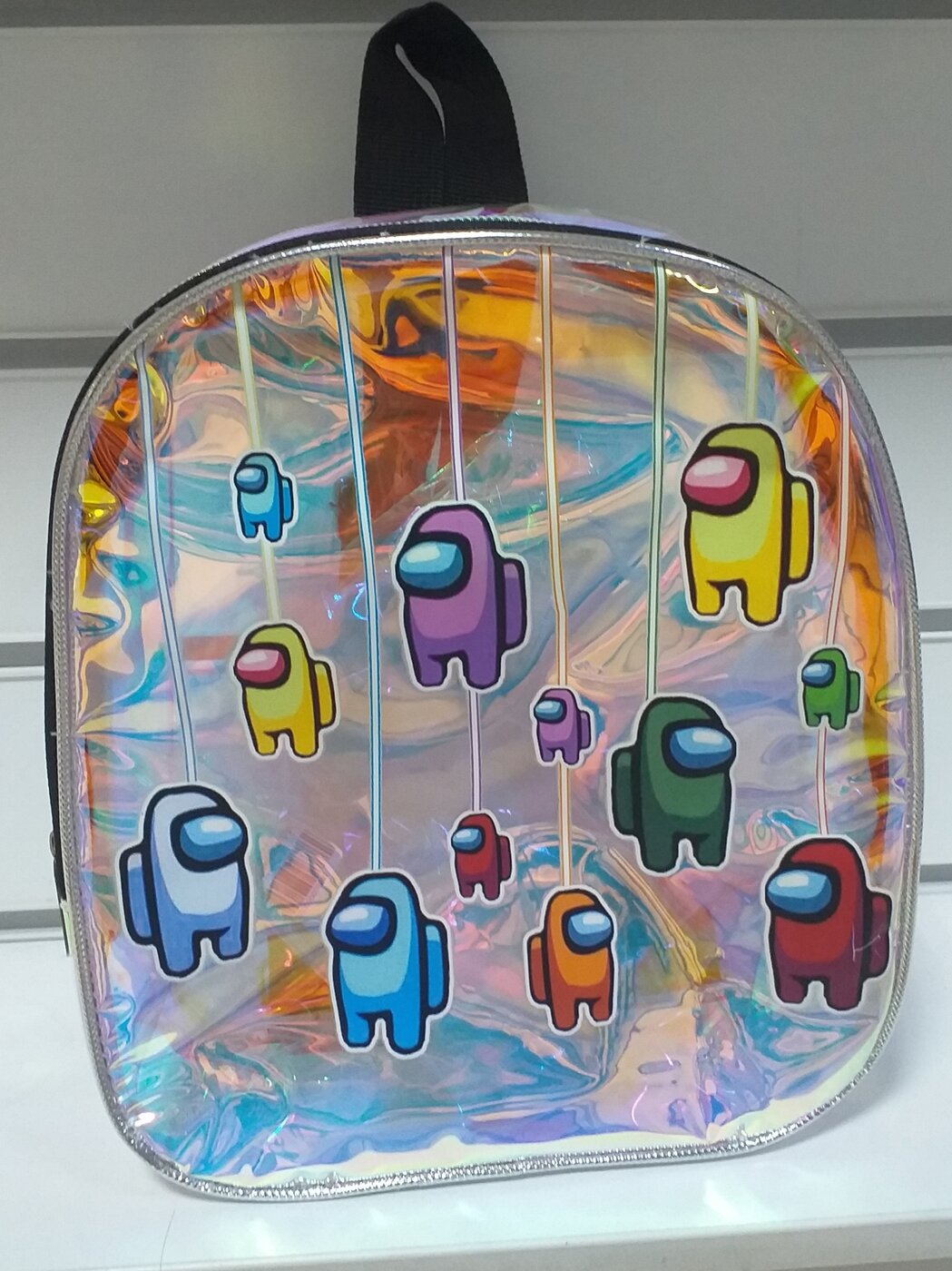 Рюкзак прозрачный "Человечек" 25х21х7 см