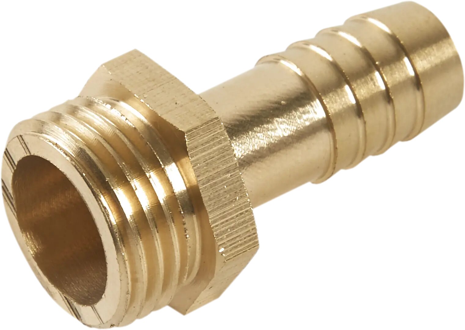 Штуцер для шланга BOUTTE 12 мм. - 12 мм. наружная резьба