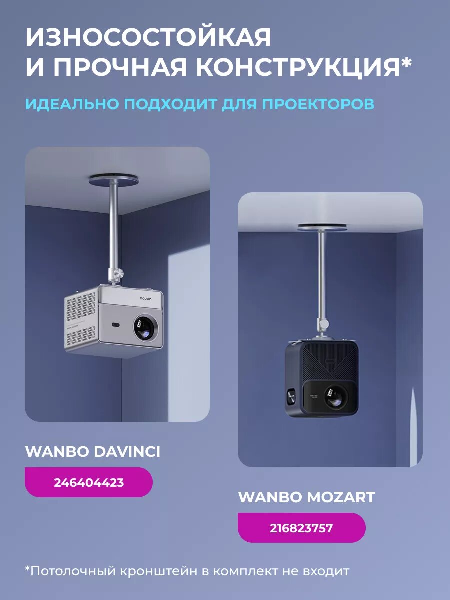 Крепление для проекторов Wanbo (подходит для моделей DaVinci, Mozart) — фото 1
