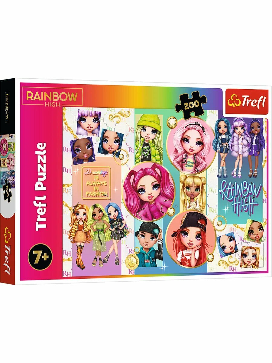 Trefl Радужная школа дружбы, 200 дет,
