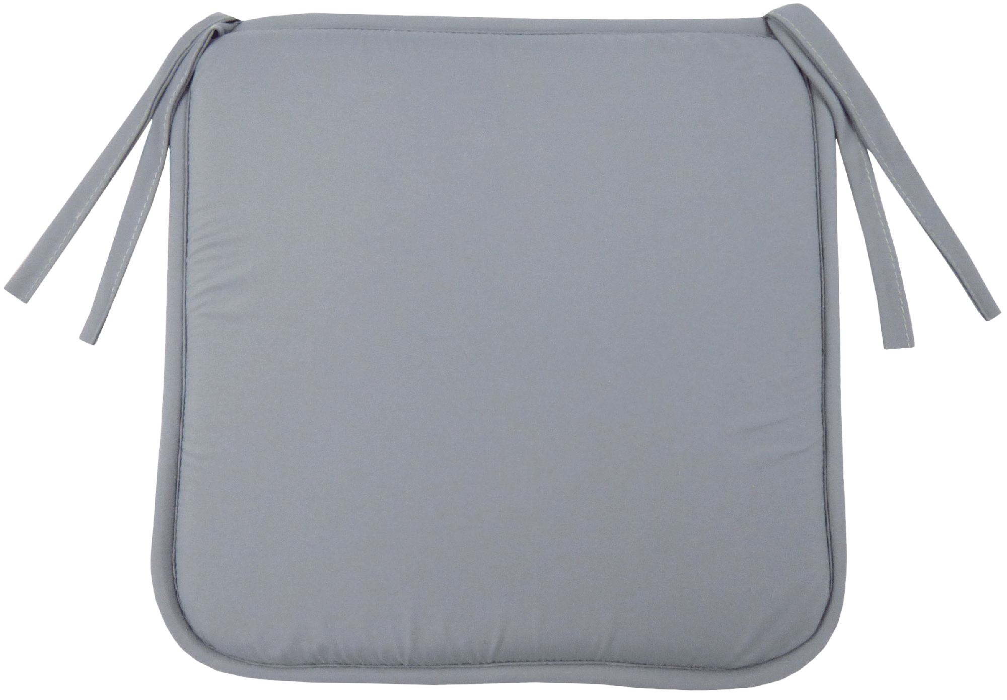 Галета с завязками 38x38 см цвет серый