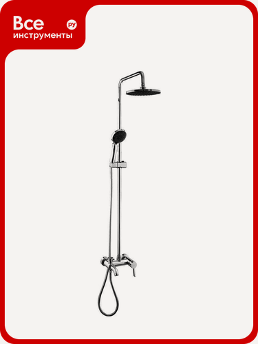 Изображение товара Душевая система FRAP 35к F2416 лейка "Тропический душ" 535449 хромированный смеситель с керамическим картриджем