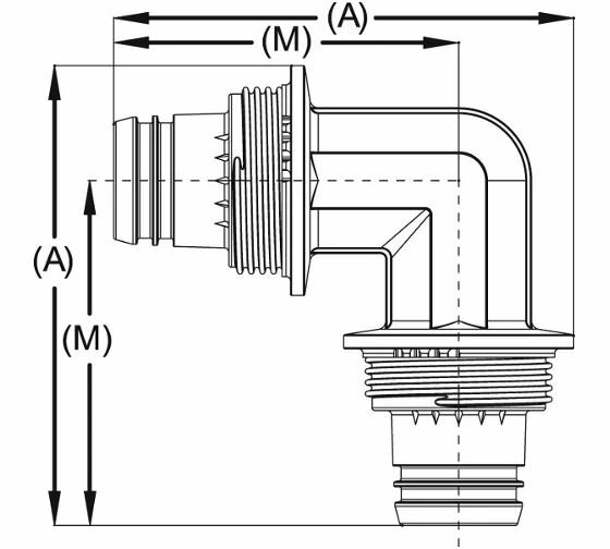 Соединитель ШиреФит ЗУБР 51492-26 — фото 1