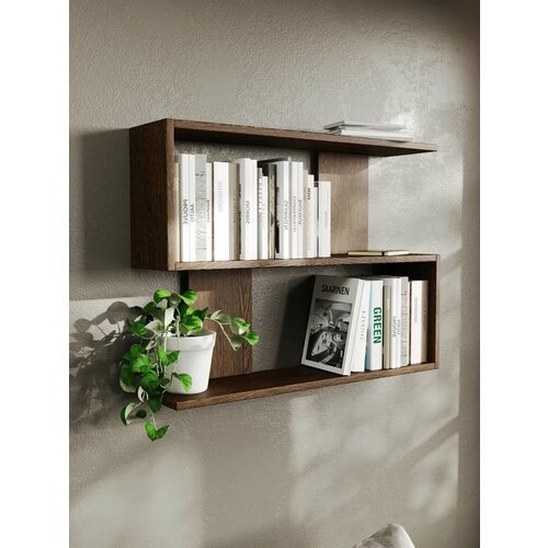 Полка настенная навесная для книг цветов 1800₽