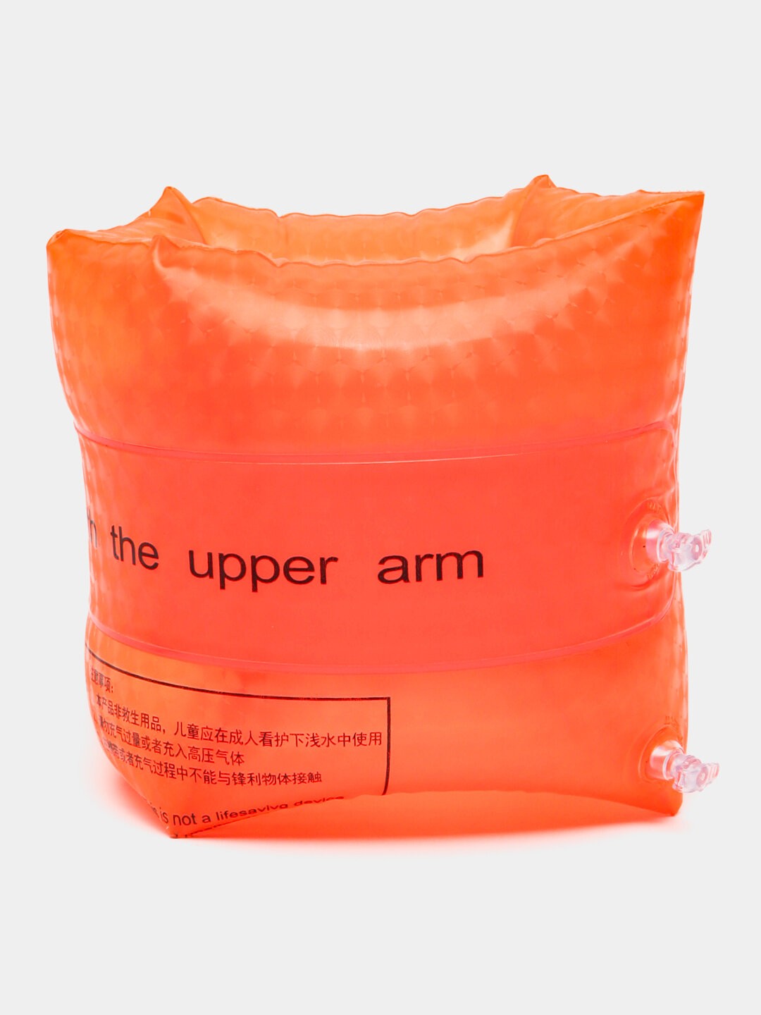 Нарукавники "Summer Time", для плавания, для детей 3+ лет, ПВХ, оранжевый — фото 1